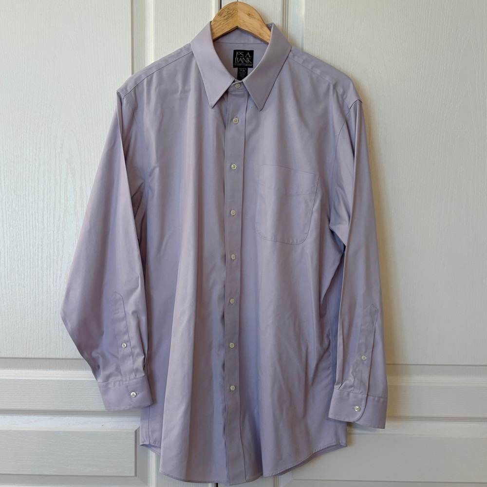 Jos. A. Bank Traveler’s Collection Lavender Dress Shirt